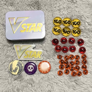 ポケモンカード ダメカンケース アクリルダメカン コイン ポケカ vstar(カードサプライ/アクセサリ)