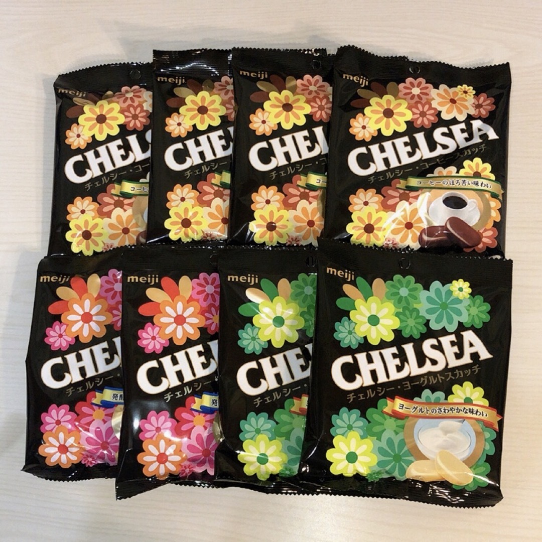 CHELSEA チェルシー コーヒー 4袋 ヨーグルト2袋 バター 2袋 計8袋 食品/飲料/酒の食品(菓子/デザート)の商品写真