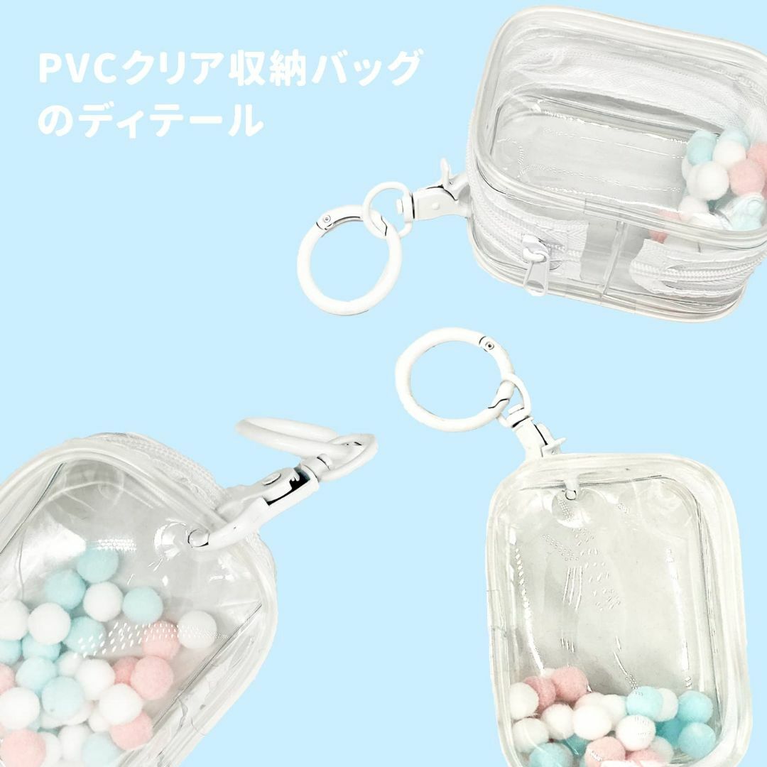 nalaina 透明 バッグ PVC 収納バッグ ぬいポーチ 人形入れ 痛バック レディースのバッグ(その他)の商品写真