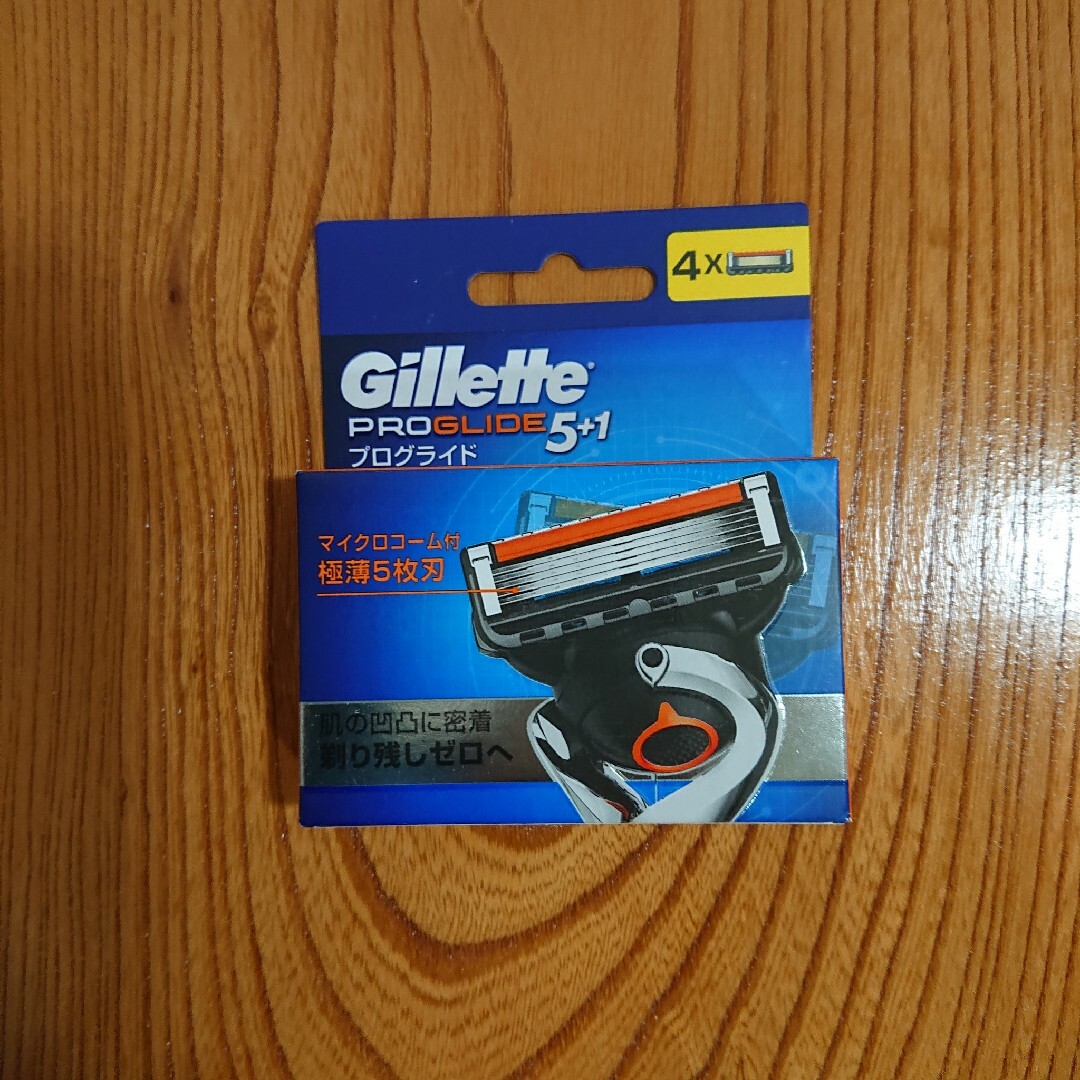 Gillette(ジレット)のジレット プログライド 5＋1 替刃4個入 新品未使用未開封    純正品 メンズのメンズ その他(その他)の商品写真