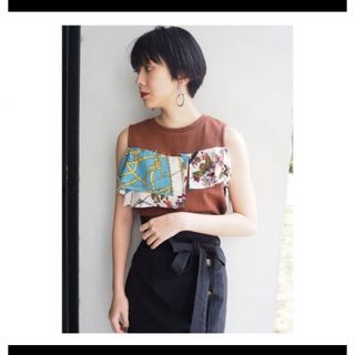 ムルーア(MURUA)のドッキングオフショルダートップス(Tシャツ(半袖/袖なし))