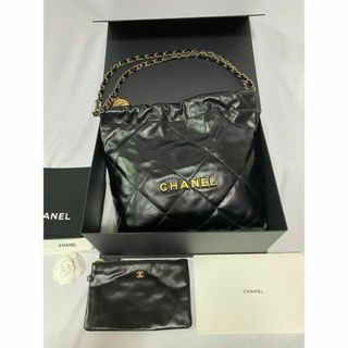 CHANEL22カーフスキン スモール 正規品 ほぼ新品 最終お値段I(ショルダーバッグ)