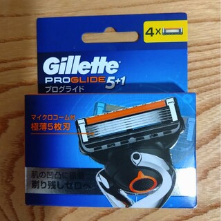 ジレット(Gillette)の【箱なし】ジレット プログライド 5＋1 替刃4個入 新品未使用    純正品(その他)