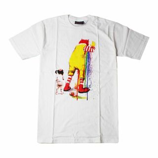 新品 レインボーリバース Tシャツ M～XL/　ホワイト urt-0012(Tシャツ/カットソー(半袖/袖なし))