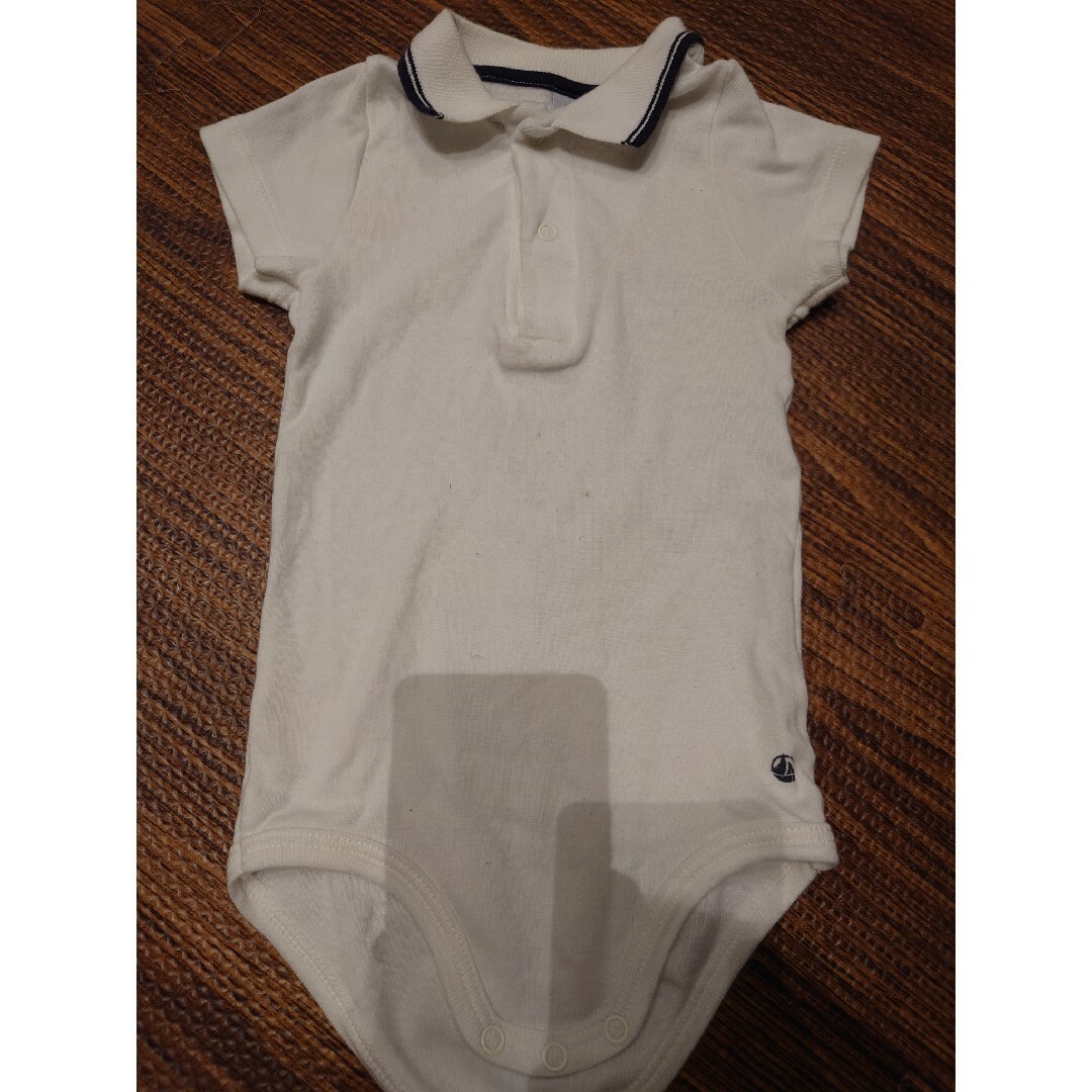 Jacadi(ジャカディ)のjacadi ★PETITBATEAU　ボディ　12m キッズ/ベビー/マタニティのベビー服(~85cm)(ロンパース)の商品写真