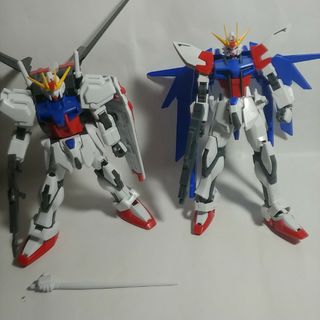 セット HG 1/144 ストライクガンダム+ビルドストライクガンダム(模型/プラモデル)