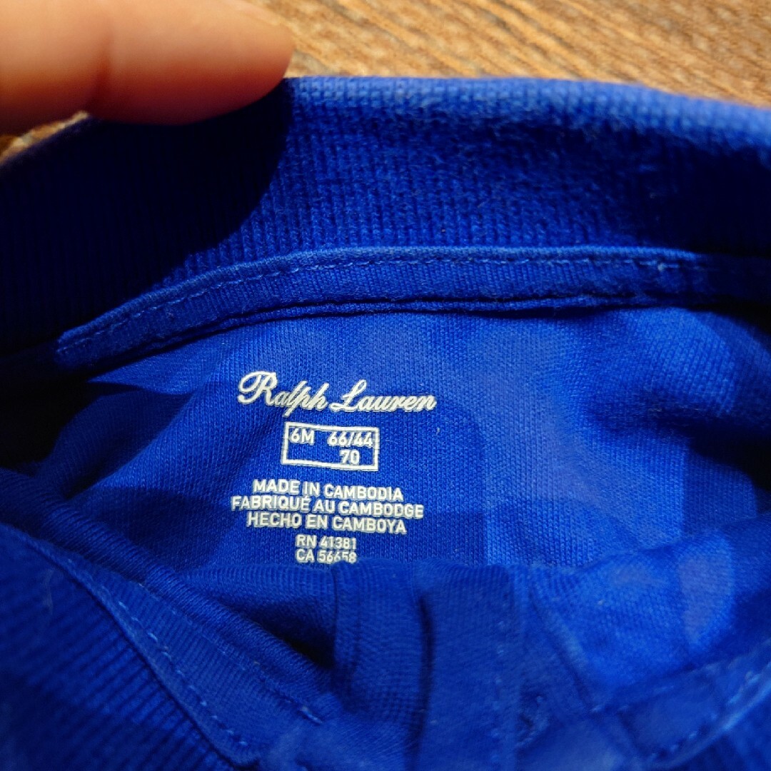 Ralph Lauren(ラルフローレン)のRalph Lauren　ロンパース キッズ/ベビー/マタニティのベビー服(~85cm)(ロンパース)の商品写真