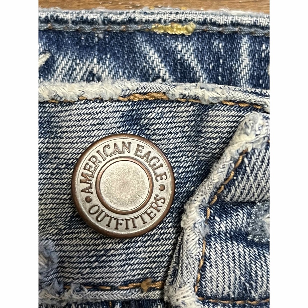 American Eagle(アメリカンイーグル)のアメリカンイーグル　ベリーショートパンツ　S レディースのパンツ(ショートパンツ)の商品写真