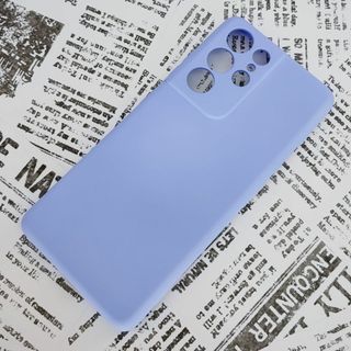 Galaxy S21 Ultra シリコンケース (7) ラベンダー(Androidケース)