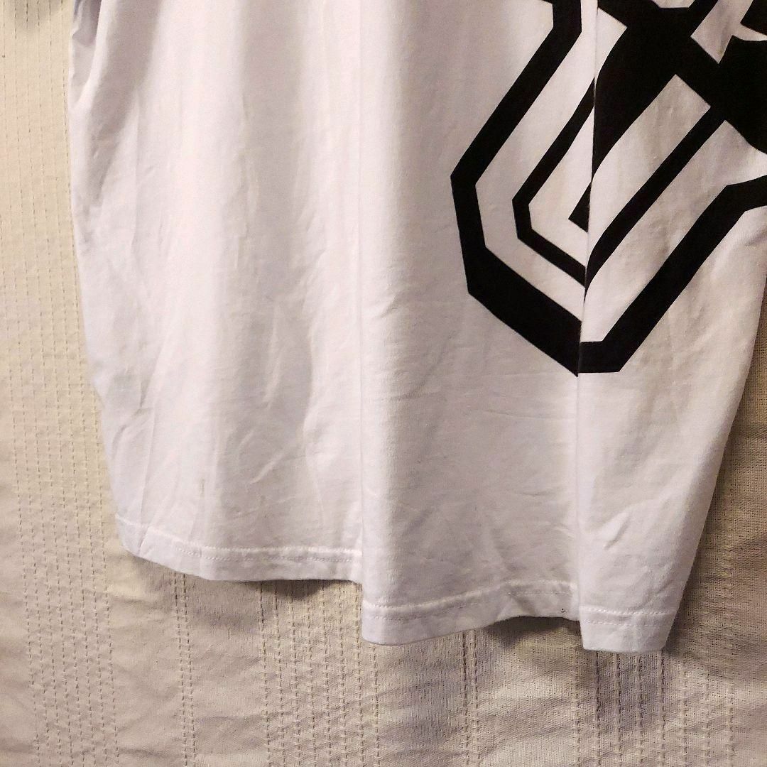 UNDEFEATED(アンディフィーテッド)のundefeated　ラグランスリーブ　シャツ　ロゴ　レトロ　古着 メンズのトップス(Tシャツ/カットソー(七分/長袖))の商品写真