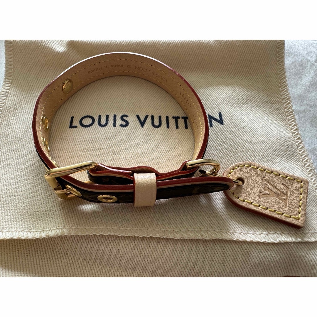 LOUIS VUITTON(ルイヴィトン)のLOUIS VUITTON ドッグ･カラー  新品未着用 ハンドメイドのペット(リード/首輪)の商品写真