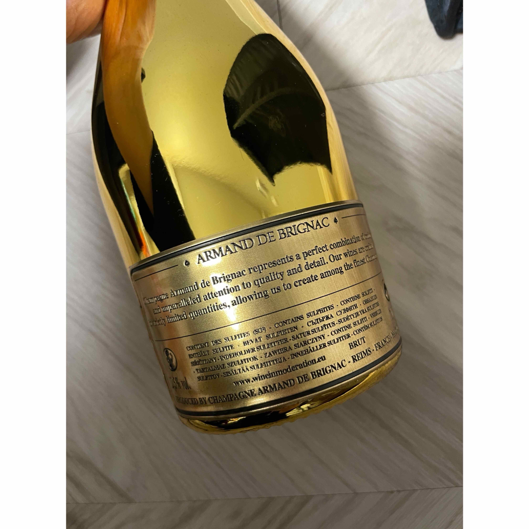 アルマン・ド・ブリニャック(アルマンドブリニャック)のアルマンド　ゴールド 食品/飲料/酒の酒(シャンパン/スパークリングワイン)の商品写真