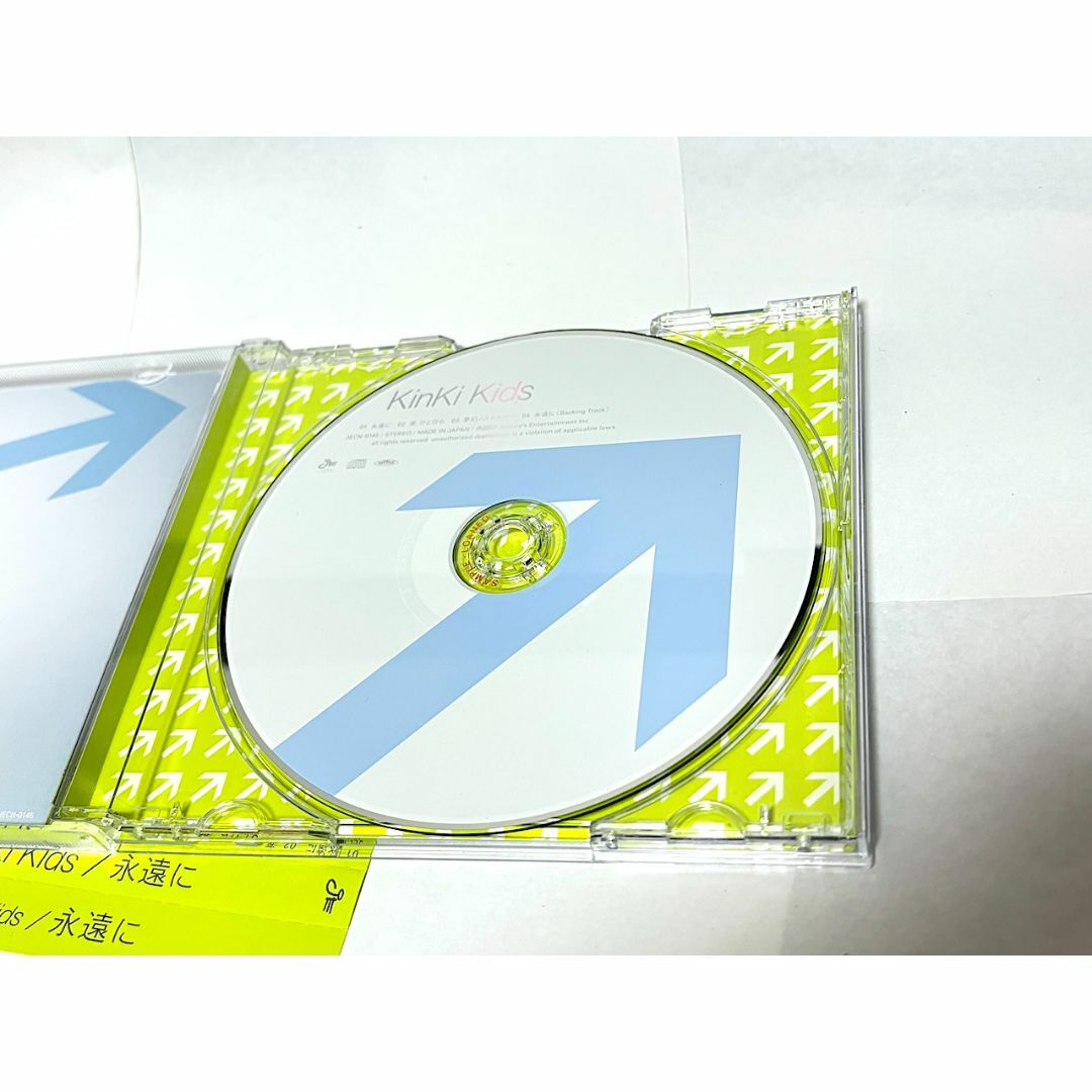 CD KinKi Kids 永遠に 完全初回限定盤 キンキ 堂本光一 堂本剛 エンタメ/ホビーのCD(ポップス/ロック(邦楽))の商品写真