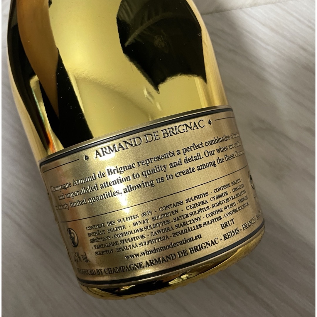 アルマン・ド・ブリニャック(アルマンドブリニャック)のアルマンド ゴールド 食品/飲料/酒の酒(シャンパン/スパークリングワイン)の商品写真
