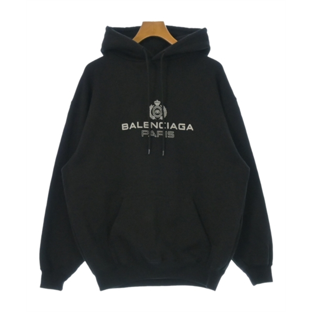 Balenciaga(バレンシアガ)のBALENCIAGA バレンシアガ パーカー XS 黒 【古着】【中古】 メンズのトップス(パーカー)の商品写真