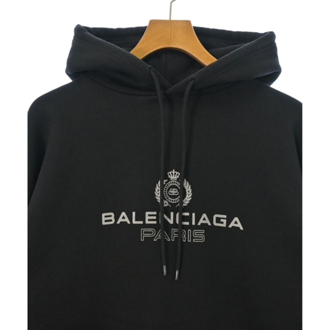 Balenciaga(バレンシアガ)のBALENCIAGA バレンシアガ パーカー XS 黒 【古着】【中古】 メンズのトップス(パーカー)の商品写真