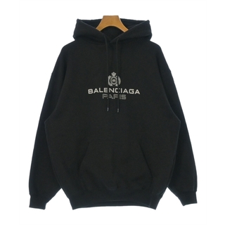 バレンシアガ(Balenciaga)のBALENCIAGA バレンシアガ パーカー XS 黒 【古着】【中古】(パーカー)