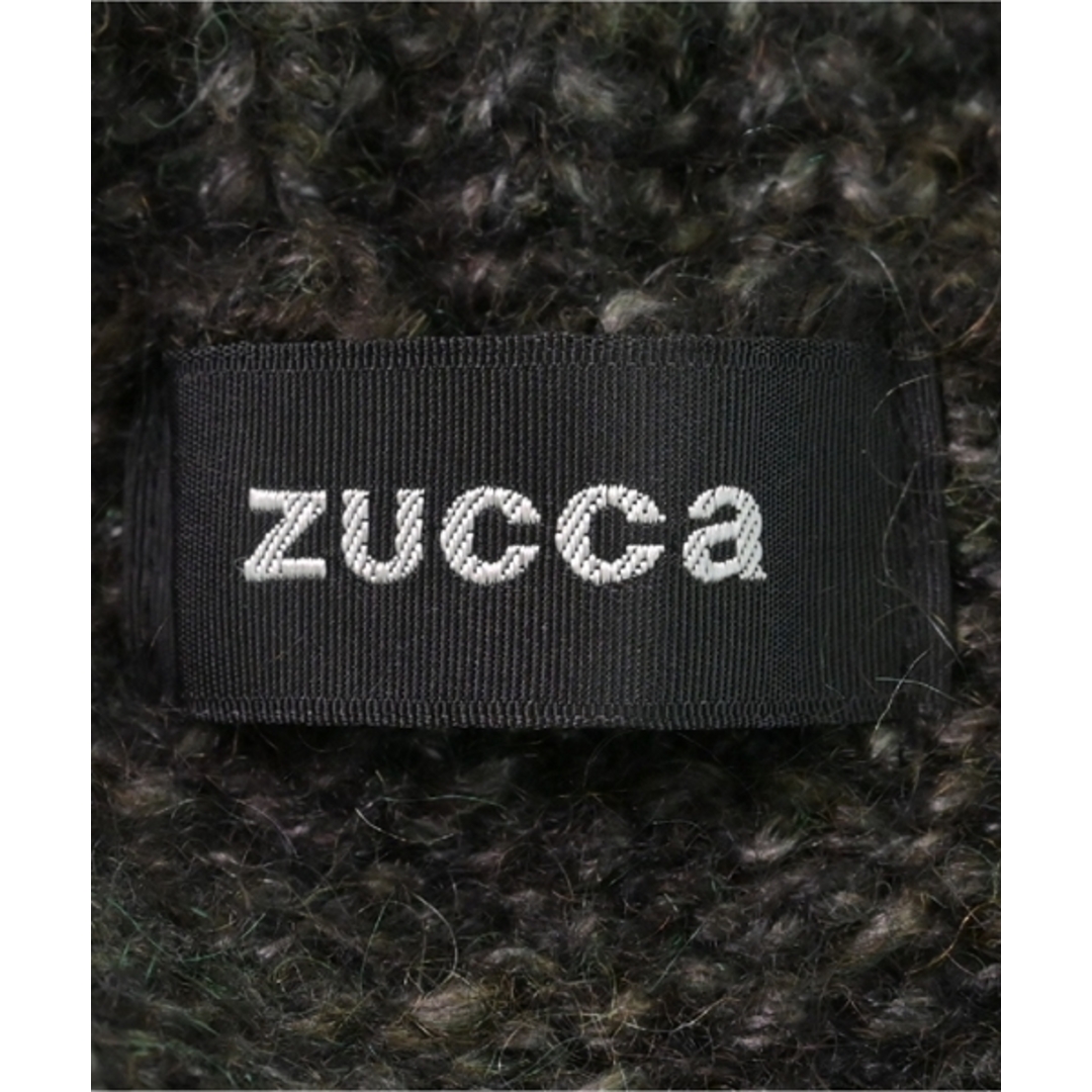 ZUCCa(ズッカ)のZUCCa ズッカ カーディガン M ダークグレーxベージュ(ミックス) 【古着】【中古】 レディースのトップス(カーディガン)の商品写真