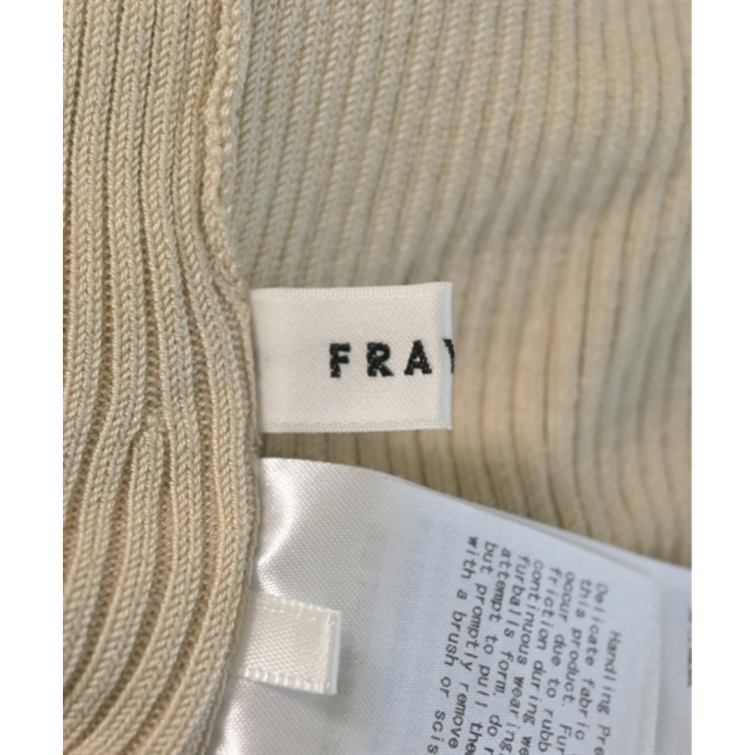 FRAY I.D(フレイアイディー)のFRAY I.D フレイアイディー ワンピース F ベージュ 【古着】【中古】 レディースのワンピース(ひざ丈ワンピース)の商品写真