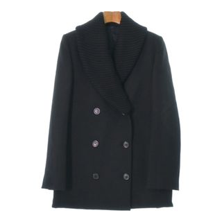 Maison Margiela メゾンマルジェラ ピーコート 38(S位) 黒 【古着】【中古】(ピーコート)