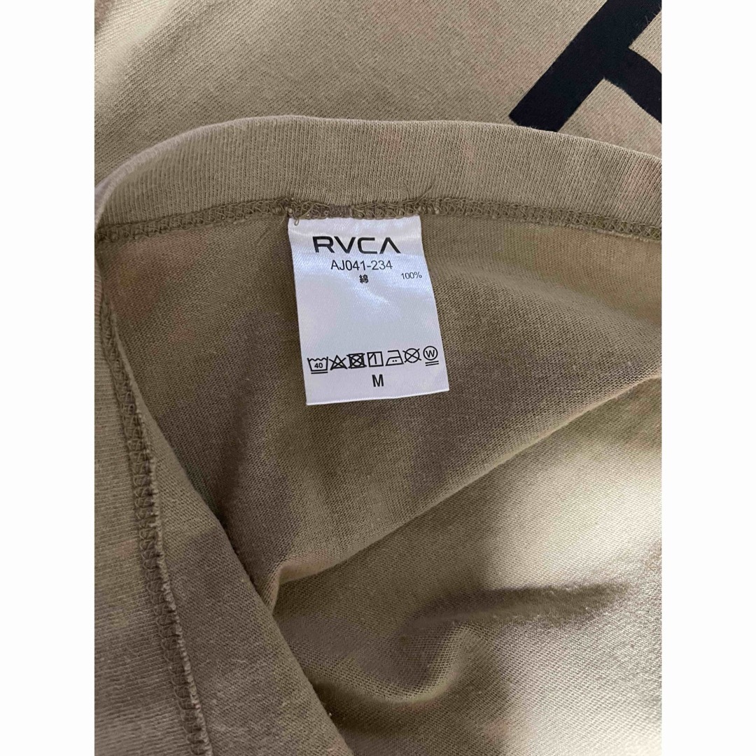 RVCA(ルーカ)のRVCA Tシャツ M バックプリント メンズのトップス(Tシャツ/カットソー(半袖/袖なし))の商品写真