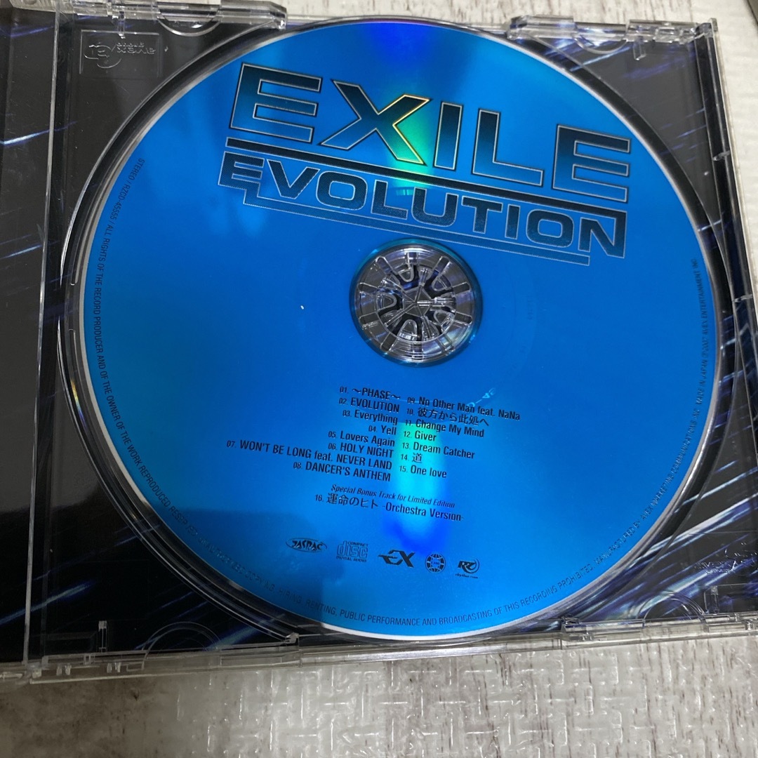 EXILE(エグザイル)のEXILE　EVOLUTION CD エンタメ/ホビーのCD(ポップス/ロック(邦楽))の商品写真