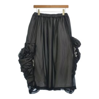 COMME des GARCONS ロング・マキシ丈スカート S 黒 【古着】【中古】