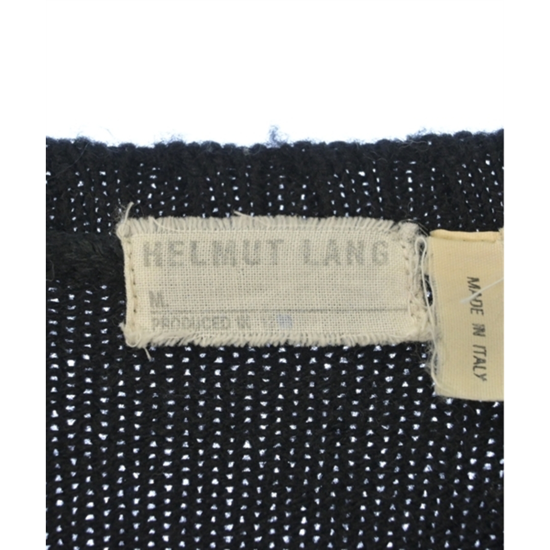 HELMUT LANG(ヘルムートラング)のHELMUT LANG ヘルムートラング ニット・セーター M 黒 【古着】【中古】 メンズのトップス(ニット/セーター)の商品写真