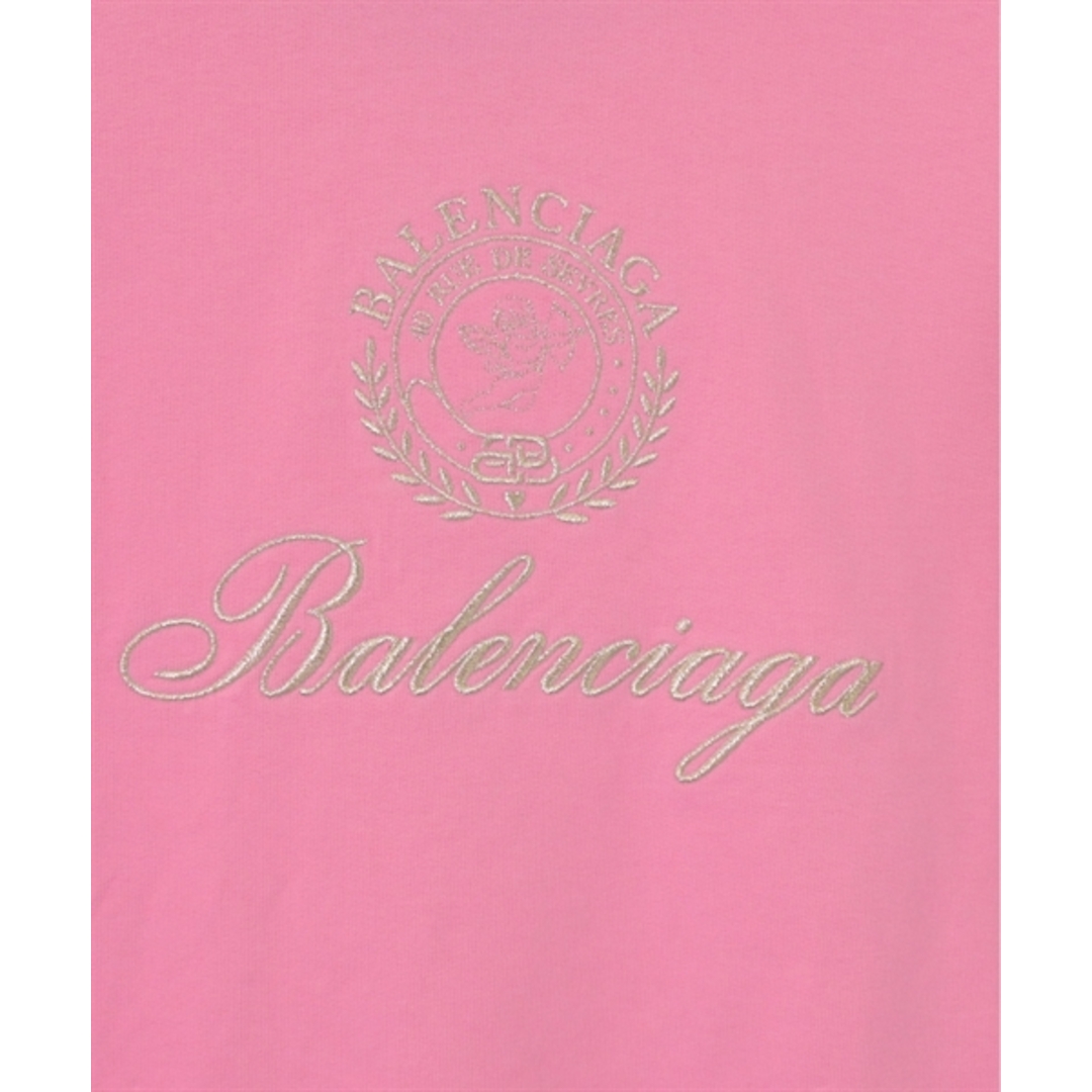 Balenciaga(バレンシアガ)のBALENCIAGA バレンシアガ パーカー XS ピンク 【古着】【中古】 メンズのトップス(パーカー)の商品写真