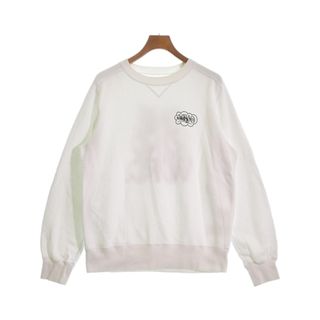 サカイ(sacai)のsacai サカイ スウェット 3(L位) 白 【古着】【中古】(スウェット)