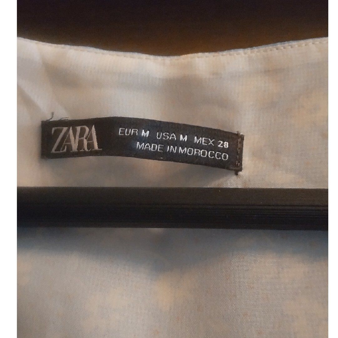 ZARA(ザラ)の[美品]お値下げしました ザラ半袖ロングワンピース レディースのワンピース(ロングワンピース/マキシワンピース)の商品写真