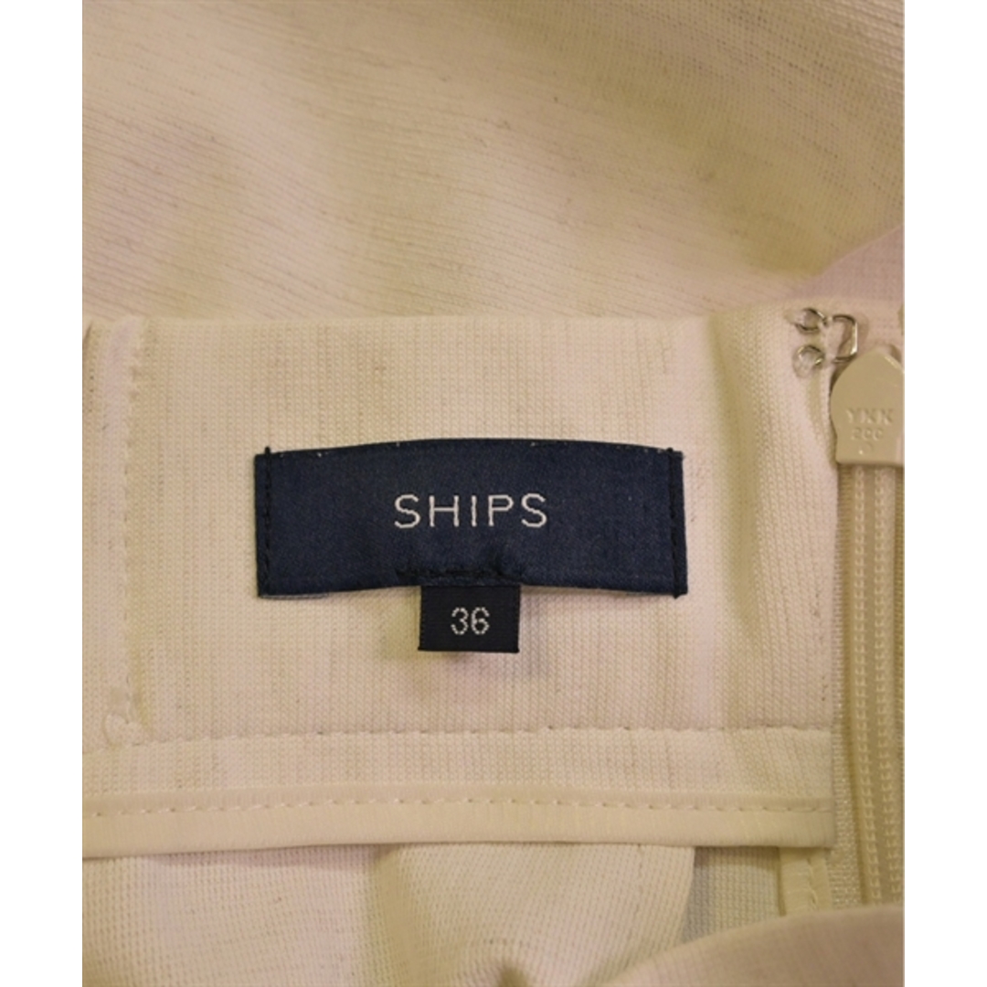 SHIPS(シップス)のSHIPS シップス カーゴパンツ 36(S位) オフホワイト 【古着】【中古】 レディースのパンツ(ワークパンツ/カーゴパンツ)の商品写真