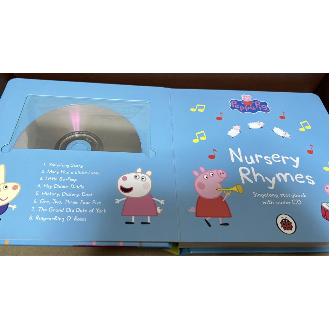 【美品】CD付ペッパピッグ「peppa pig Nursery Rhythms」 エンタメ/ホビーの本(絵本/児童書)の商品写真