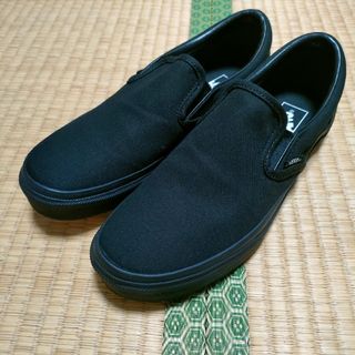 VANS - バンズ　黒　スリッポン　25.5