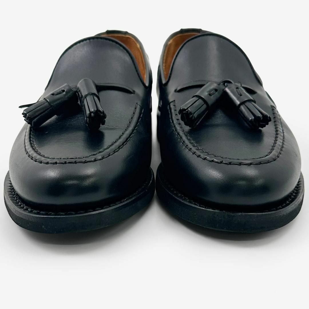 Berwick(バーウィック)の美品☆バーウィック タッセルローファー 革靴 8491 レディース 黒 ブラック レディースの靴/シューズ(ローファー/革靴)の商品写真