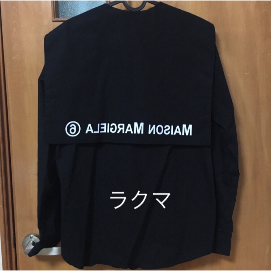 MM6(エムエムシックス)のMM6 Maison Margiela 20ss セーラーシャツ　ブラック レディースのトップス(シャツ/ブラウス(長袖/七分))の商品写真