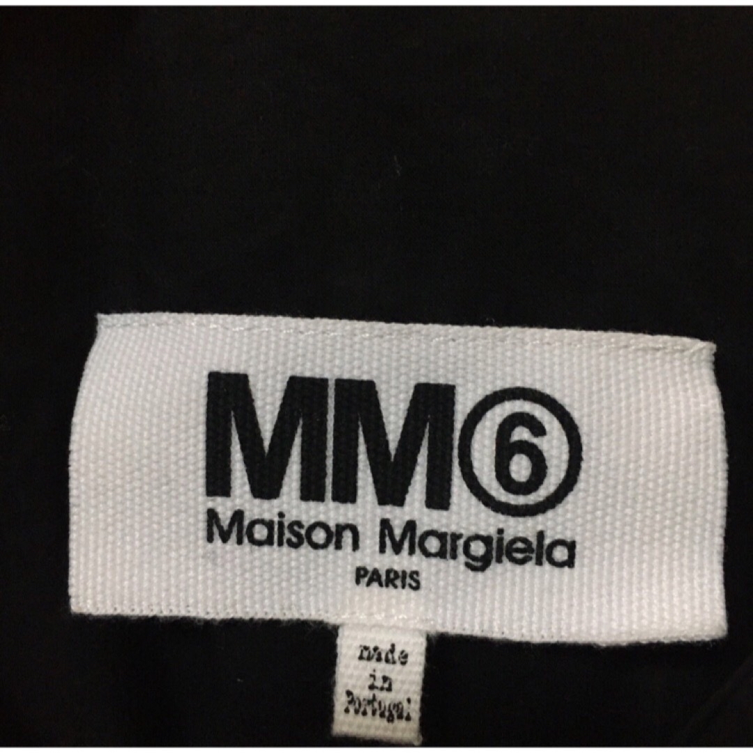 MM6(エムエムシックス)のMM6 Maison Margiela 20ss セーラーシャツ　ブラック レディースのトップス(シャツ/ブラウス(長袖/七分))の商品写真