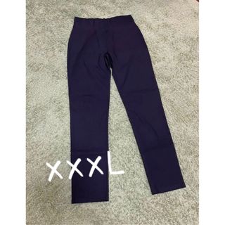 大きいサイズ★パイウエストのストレッチパンツ　XXXL(カジュアルパンツ)