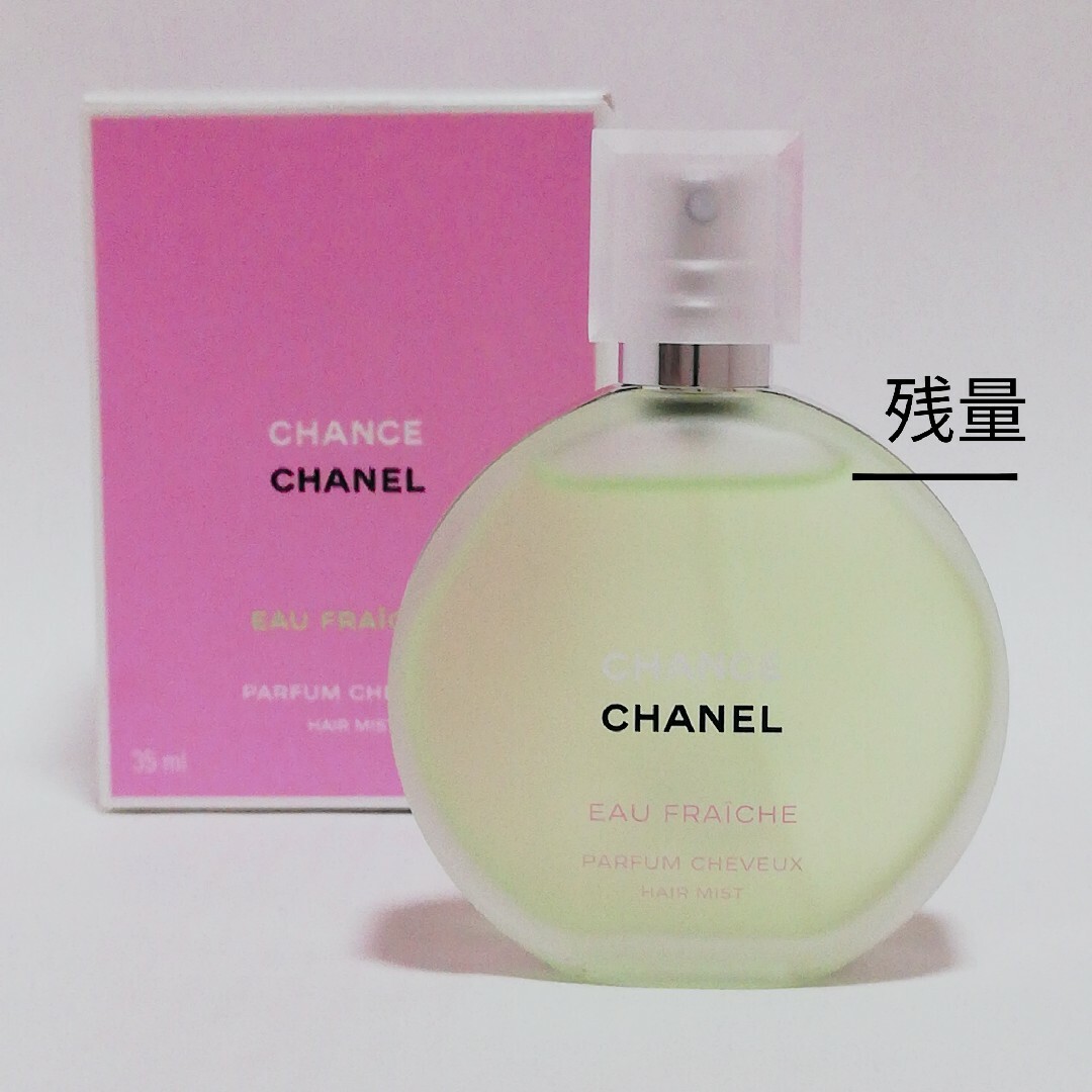 CHANEL(シャネル)の【ほぼ新品】シャネル チャンス オーフレッシュ ヘアミスト 35ml コスメ/美容の香水(香水(女性用))の商品写真