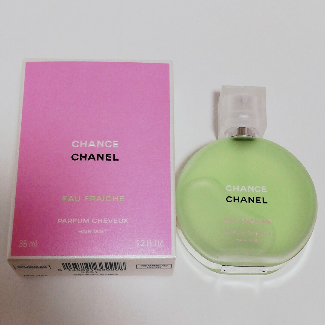 CHANEL(シャネル)の【ほぼ新品】シャネル チャンス オーフレッシュ ヘアミスト 35ml コスメ/美容の香水(香水(女性用))の商品写真