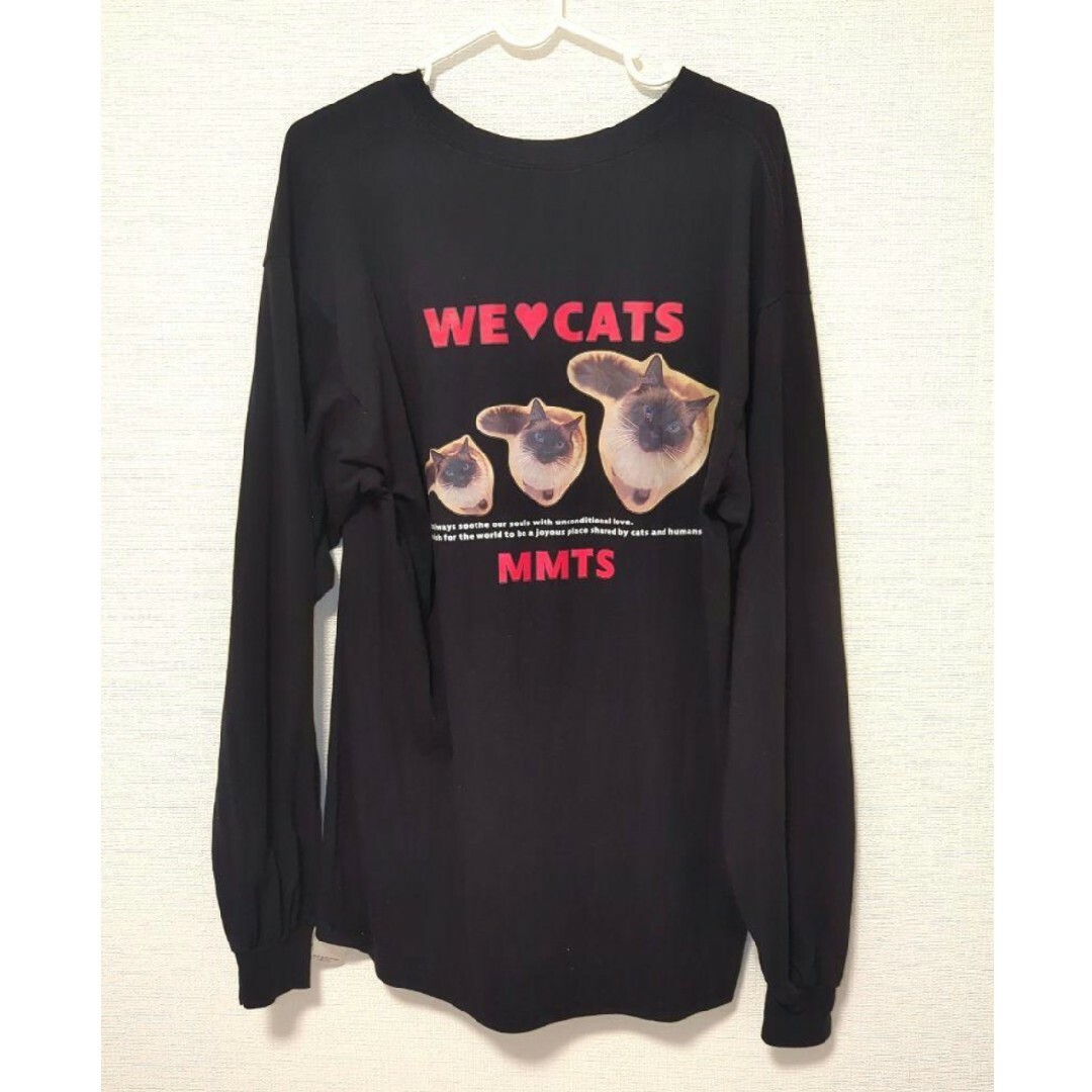 mmts(マミタス)のmmts WE LOVE CATS ロングTシャツ レディースのトップス(Tシャツ(長袖/七分))の商品写真