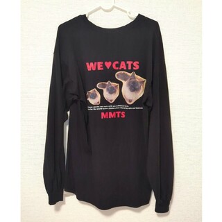 マミタス(mmts)のmmts WE LOVE CATS ロングTシャツ(Tシャツ(長袖/七分))