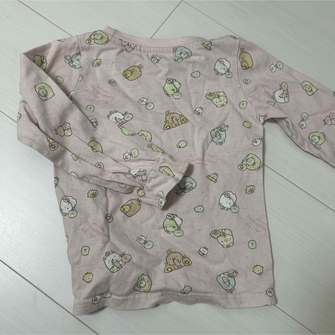 すみっコぐらし　110cm ロンT キッズ/ベビー/マタニティのキッズ服女の子用(90cm~)(Tシャツ/カットソー)の商品写真