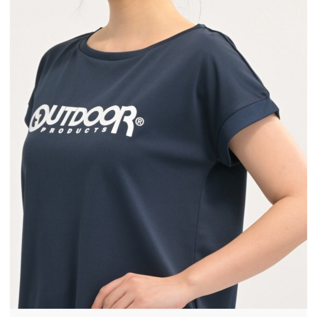 OUTDOOR PRODUCTS(アウトドアプロダクツ)の新品☆OUTDOOR メッシュ フレンチスリーブス グレーTシャツ（4Lサイズ） メンズのトップス(Tシャツ/カットソー(半袖/袖なし))の商品写真
