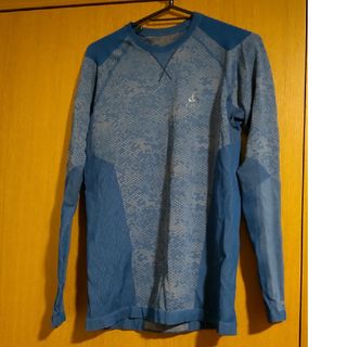 USED odlo Warm オドロ L XL 冬用 アンダー ベースレイヤー(ジャージ)