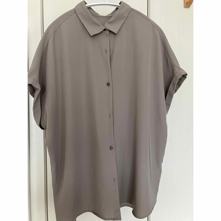 ジーユー(GU)のGU エアリーシャツ　2枚セット(シャツ/ブラウス(半袖/袖なし))