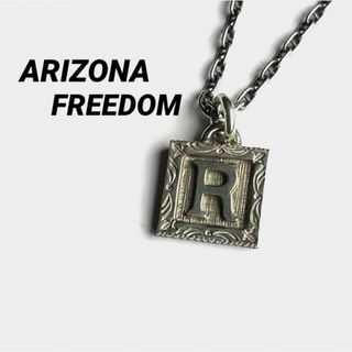 ARIZONA FREEDOM - アリゾナフリーダム/アルファベット R ペンダント&チェーン925 SILVER