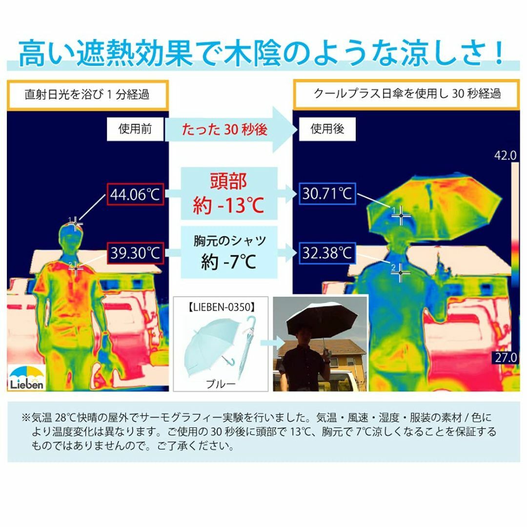 【色: ブルー】日傘 子供用 遮光 UVカット 100% 晴雨兼用 傘 子供 Ｕ キッズ/ベビー/マタニティのベビー服(~85cm)(その他)の商品写真