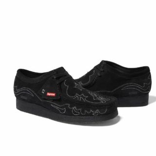 シュプリーム(Supreme)の黒・28.5 Supreme Clarks Originals Wallabee(スニーカー)