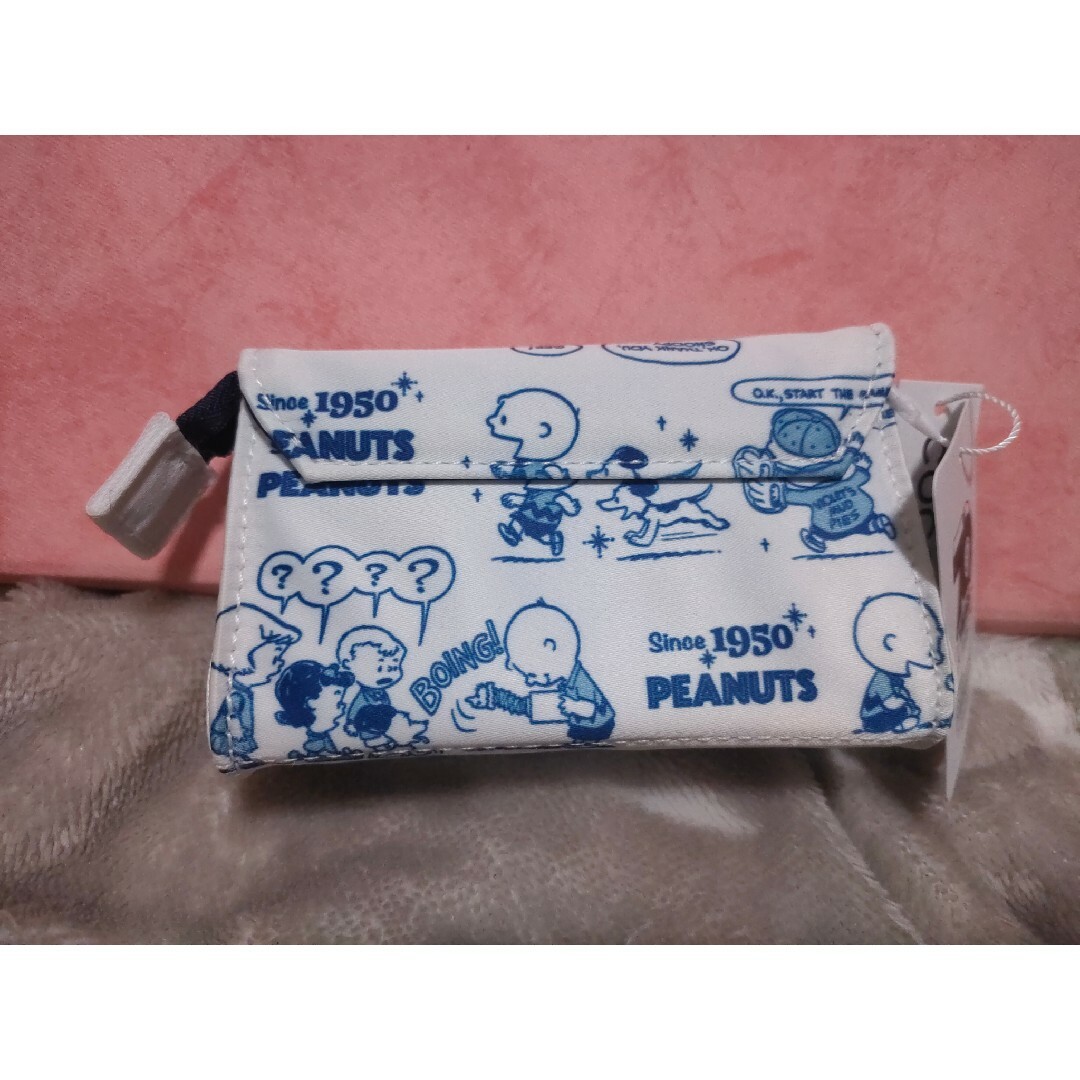 SNOOPY(スヌーピー)のスヌーピー ピーナッツ SNOOPY ポーチ ミニポーチ ビンテージ ミラー 収 レディースのファッション小物(ポーチ)の商品写真